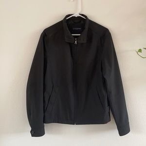 Banana Republic black bomber jacket